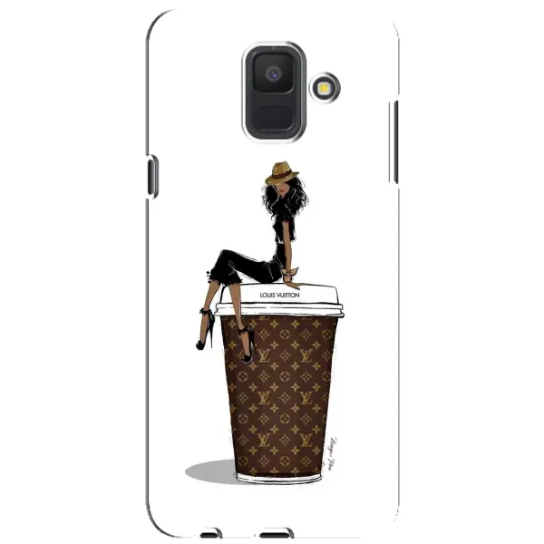 Чехол с принтом «кофе LOUIS VUITTON» для Samsung Galaxy A6 2018 (A600F)