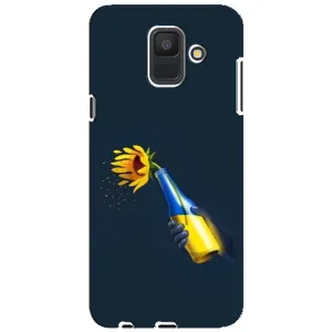 Чохол для Патріота України Samsung Galaxy A6 2018, A600F - (AlphaPrint) (Коктель молотова)