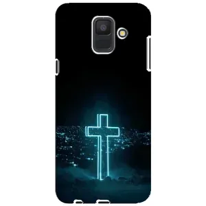 Чехол для Samsung Galaxy A6 2018, A600F (AlphaPrint) - (Христианские)
