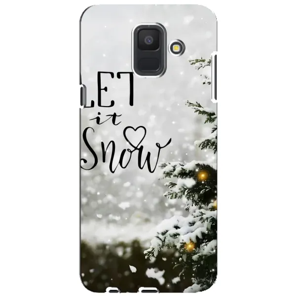 Чехол с принтом «Let it snow» для Samsung Galaxy A6 2018 (A600F) Чехол с принтом «Let it snow» для Samsung Galaxy A6 2018 (A600F)