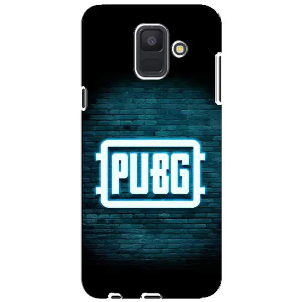 Чохол з принтом «Лого PUBG» для Samsung Galaxy A6 2018 (A600F)