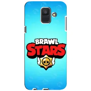 Чехлы Brawl Stars для Samsung Galaxy A6 2018, A600F (AlphaPrint)