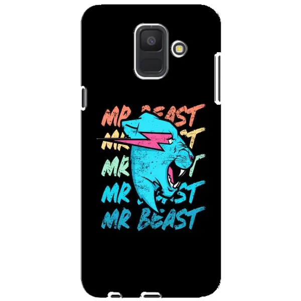 Чехол с принтом «logo Mr beast» для Samsung Galaxy A6 2018 (A600F)