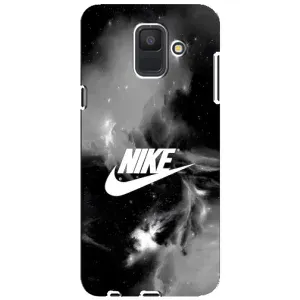 Чехол для Samsung Galaxy A6 2018, A600F - с принтом Найк (AlphaPrint) (Лого Найк)