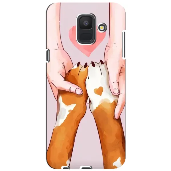 Чехол с принтом «Любовь к собакам» для Samsung Galaxy A6 2018 (A600F) Чехол с принтом «Любовь к собакам» для Samsung Galaxy A6 2018 (A600F)