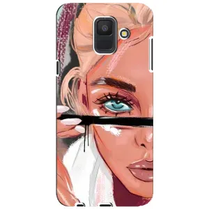 Чехол с печатью для Samsung Galaxy A6 2018, A600F - (Мода) (AlphaPrint)