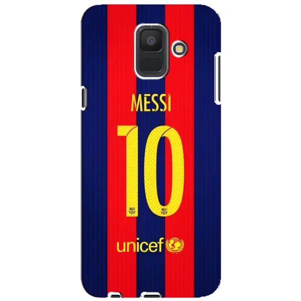 Чехол с принтом «Messi Barca 10» для Samsung Galaxy A6 2018 (A600F)