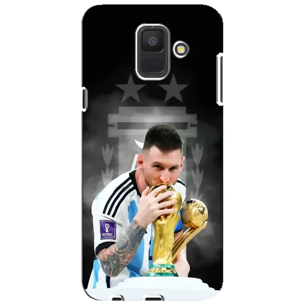 Чехол с принтом «Месси Чемпион» для Samsung Galaxy A6 2018 (A600F) Чехол с принтом «Месси Чемпион» для Samsung Galaxy A6 2018 (A600F)