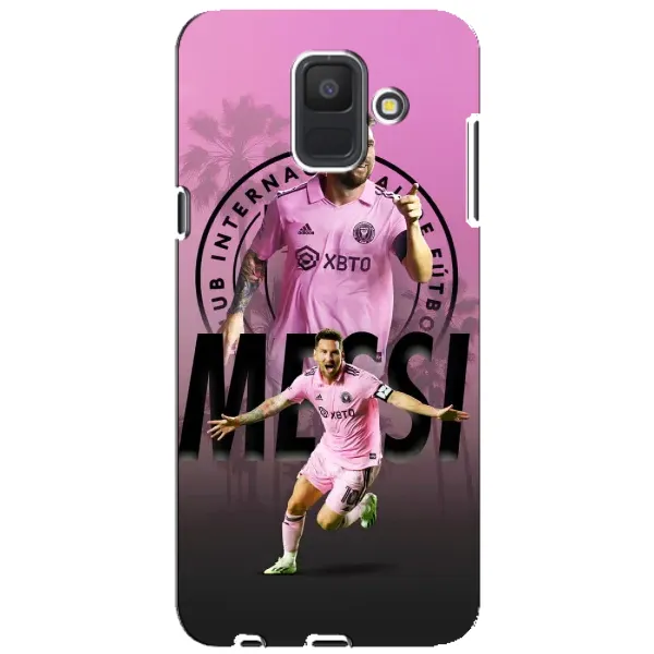 Чехол с принтом «Messi Miami» для Samsung Galaxy A6 2018 (A600F)