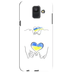 Чохол для Патріота України Samsung Galaxy A6 2018, A600F - (AlphaPrint) (Мир Україні)
