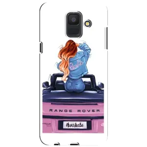 Чохол з принтом «На машині» для Samsung Galaxy A6 2018 (A600F)