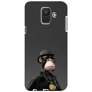 Чехлы с Обезьянами NFT для Samsung Galaxy A6 2018, A600F (AlphaPrint) (Обезьяна NFT)