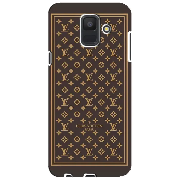 Чехол с принтом «обои LV» для Samsung Galaxy A6 2018 (A600F)
