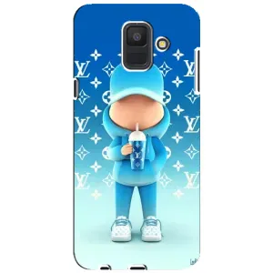 Крутые Чехлы Луи Виттон для Samsung Galaxy A6 2018, A600F (AlphaPrint) (Парень LV)