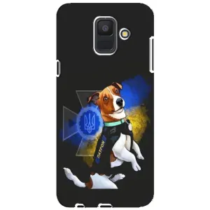 Чехлы с картинкой собаки Патрон для Samsung Galaxy A6 2018, A600F (AlphaPrint) (Патрон собачка)