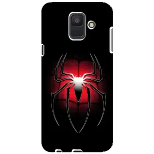 Чехол с человеком пауком для Samsung Galaxy A6 2018, A600F - (AlphaPrint) (Паук марвел)