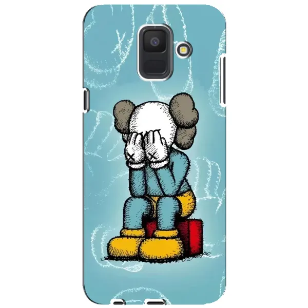 Чехол с принтом «Плач Bearbrick» для Samsung Galaxy A6 2018 (A600F)