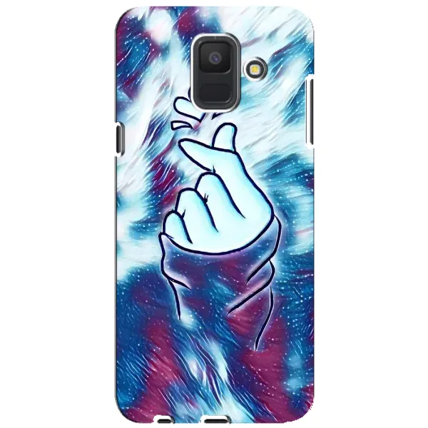 Чехол с принтом «Радужное сердце» для Samsung Galaxy A6 2018 (A600F)