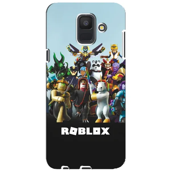 Чехол с принтом «ROBLEX» для Samsung Galaxy A6 2018 (A600F)