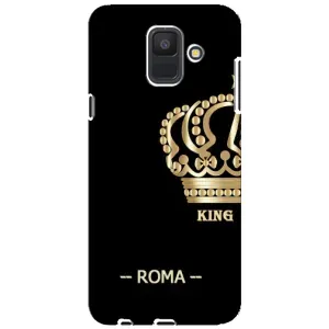 Чехлы для Samsung Galaxy A6 2018, A600F (VPrint) - Футбольные клубы (Roma)