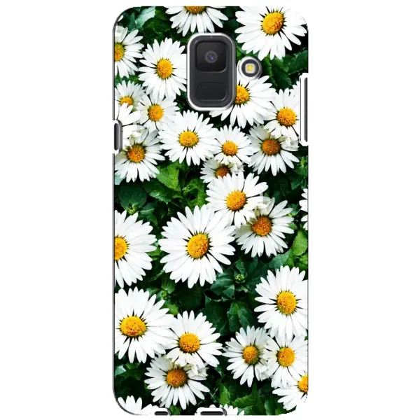 Чехол с принтом «Ромашки» для Samsung Galaxy A6 2018 (A600F)