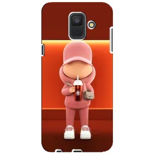Крутые Чехлы Луи Виттон для Samsung Galaxy A6 2018, A600F (AlphaPrint) (С Кофе)