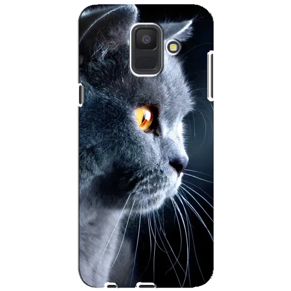 Чехол с принтом «Серый Кот» для Samsung Galaxy A6 2018 (A600F) Чехол с принтом «Серый Кот» для Samsung Galaxy A6 2018 (A600F)