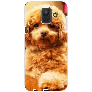 Чехлы с собаками для Samsung Galaxy A6 2018, A600F (VPrint) (Щенок Бишон)