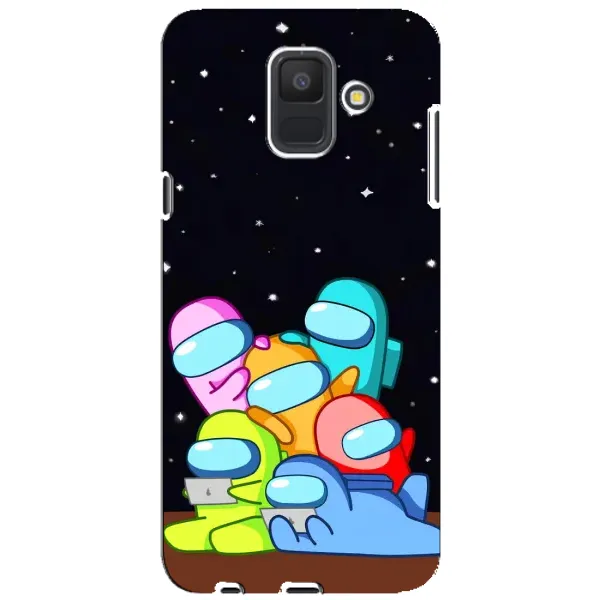 Чехол с принтом «Скины в космосе» для Samsung Galaxy A6 2018 (A600F)