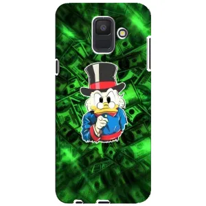 Чехлы для Самсунг А шесть двадцать восемнадцать, А шестьсот Ф - Scrooge MagDag (PREMIUMPrint) (Скрудж МакДак)