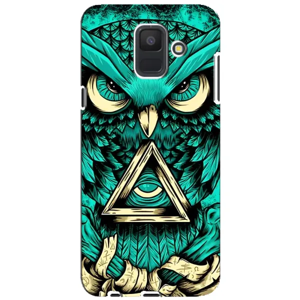 Чехол с принтом «Сова с глазом» для Samsung Galaxy A6 2018 (A600F) Чехол с принтом «Сова с глазом» для Samsung Galaxy A6 2018 (A600F)