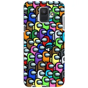 Чехол Амонг Ас для Samsung Galaxy A6 2018, A600F (AlphaPrint)