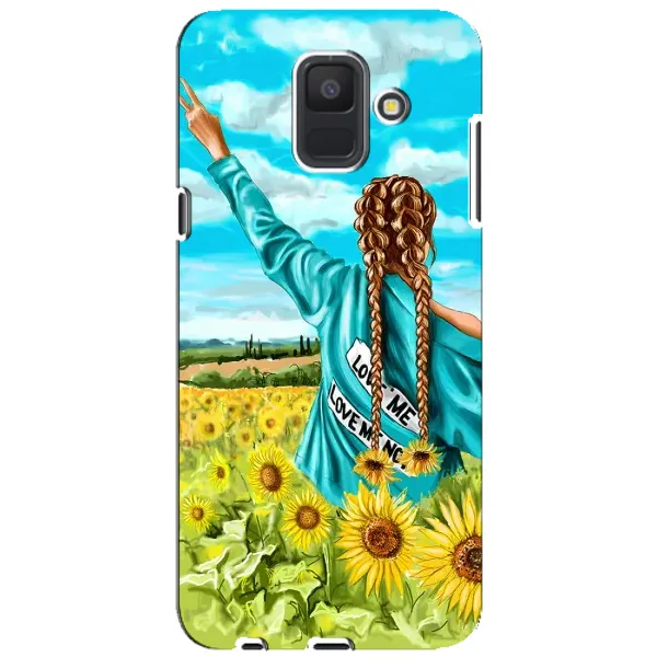 Чехол с принтом «Украиночка» для Samsung Galaxy A6 2018 (A600F) Чехол с принтом «Украиночка» для Samsung Galaxy A6 2018 (A600F)