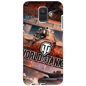 Чехлы с тематикой Киберспорт для Samsung Galaxy A6 2018, A600F (VPrint) (World of Tanks)