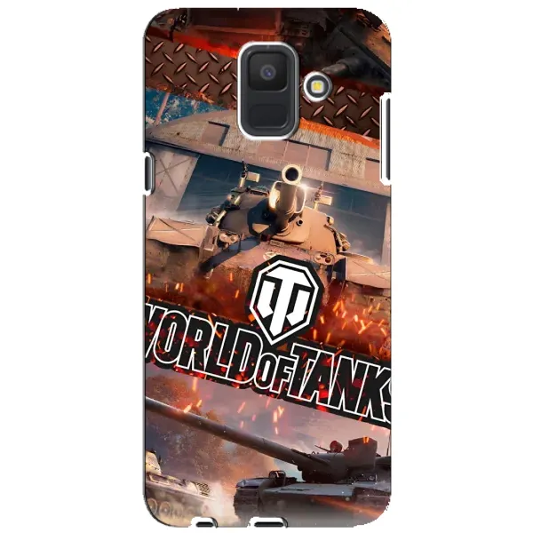 Чехол с принтом «World of Tanks» для Samsung Galaxy A6 2018 (A600F)