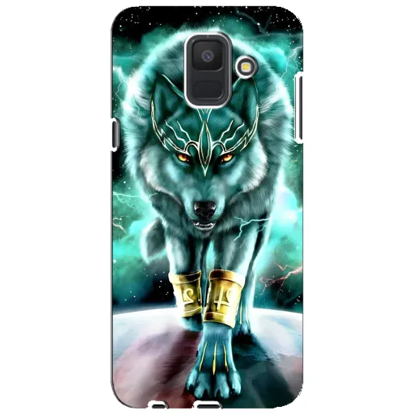 Чехол с принтом «Яркий волк» для Samsung Galaxy A6 2018 (A600F)