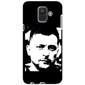 Чехол для Samsung Galaxy A6 2018, A600F (AlphaPrint - с принтом Зеленского) (Зеленский АРТ)