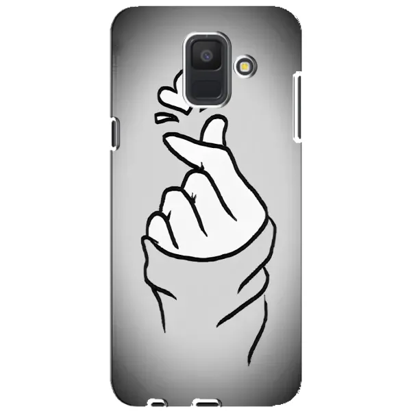 Чехол с принтом «Значок Love» для Samsung Galaxy A6 2018 (A600F)
