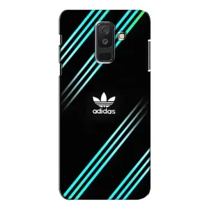 Чохол з принтом «Адідас з полосами» для Samsung Galaxy A6 Plus 2018 (A605)