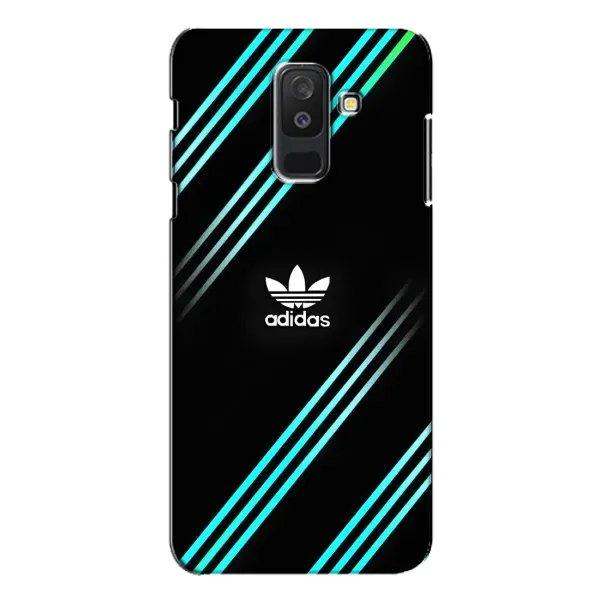Чохол з принтом «Адідас з полосами» для Samsung Galaxy A6 Plus 2018 (A605)