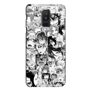 Чехол с принтом «Ahegao manga» для Samsung Galaxy A6 Plus 2018 (A605)