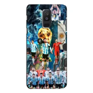 Чохли Мессі для Samsung Galaxy A6 Plus 2018 ( A605) (AlphaPrint) (Аргентина Мессі)