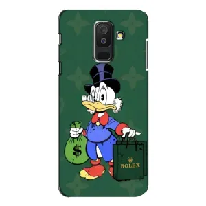 Чехли для Samsung Galaxy A6 Plus 2018 ( A605) - Скрудж МакДак Louis Vuitton (PREMIUMPrint) (Богата Утка)