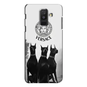 Чохли VERSACE для Самсунг A6 Плюс 2018, A605 (PREMIUMPrint) (Доберман Версаче)