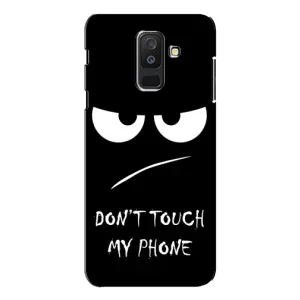 Чохол для Самсунг A6 Плюс 2018, A605 - (AlphaPrint) з принтом (ТОП продажів) (Dont Touch)