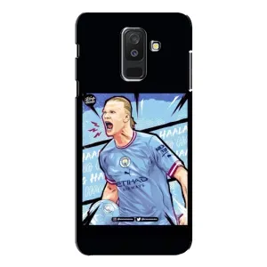 Чохли з футболістом Ерлінг Холанд для Samsung Galaxy A6 Plus 2018 ( A605) (AlphaPrint) (гол Ерлінг Холанд)
