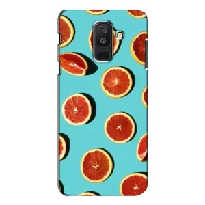 Чохли з фруктами для Samsung Galaxy A6 Plus 2018 ( A605) (VPrint) (Грейпфрут)
