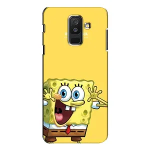 Чохол з принтом «Губка Боб» для Samsung Galaxy A6 Plus 2018 (A605)