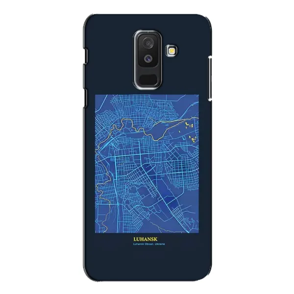 Чохол з принтом «Луганськ» для Samsung Galaxy A6 Plus 2018 (A605)