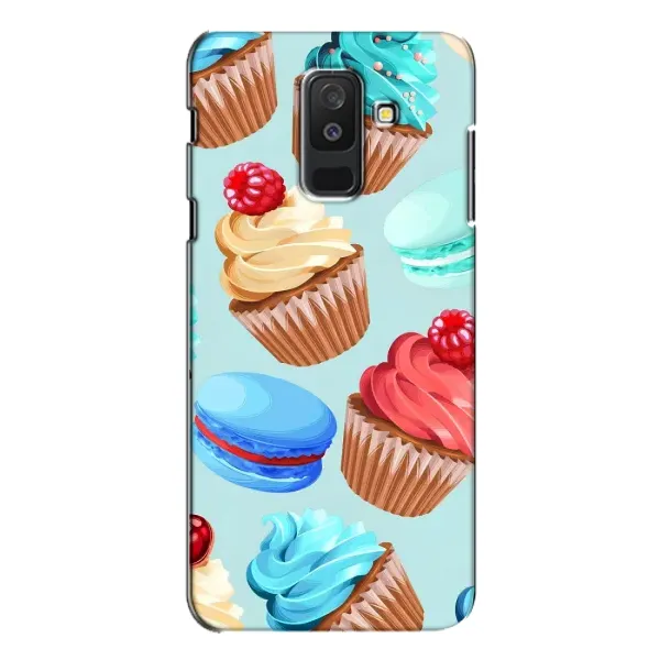 Чехол с принтом «Кексики» для Samsung Galaxy A6 Plus 2018 (A605) Чехол с принтом «Кексики» для Samsung Galaxy A6 Plus 2018 (A605)